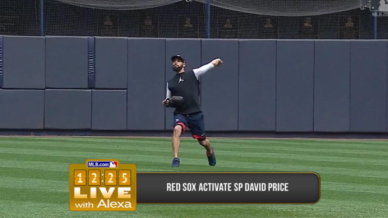 Red Sox activate Price