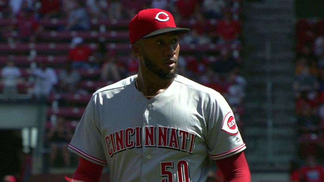 Garrett fans Mejia in the 2nd