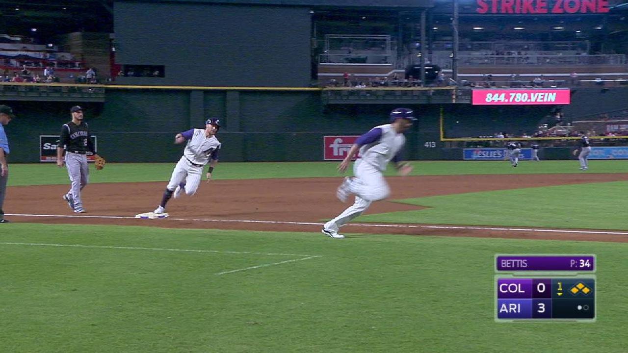 Pollock's bases-clearing double