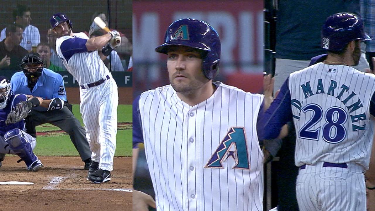 D-backs' five-run 1st inning
