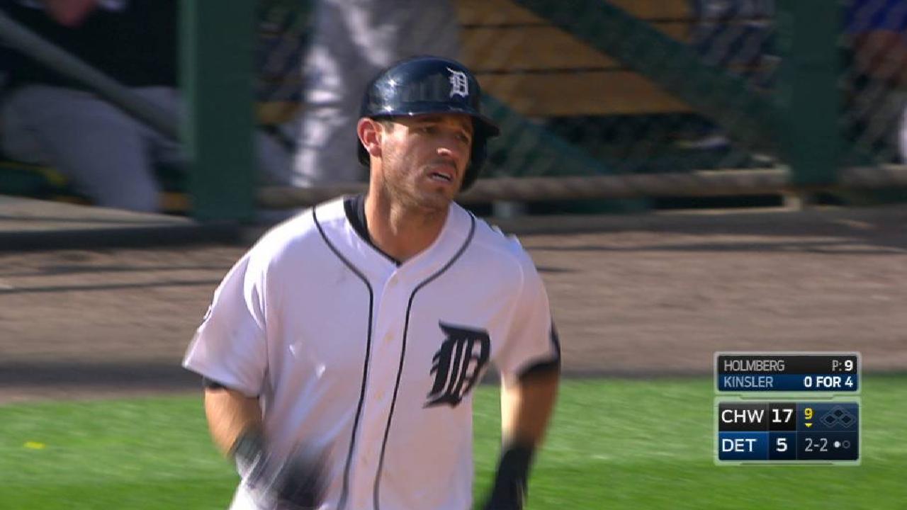 Kinsler's solo home run