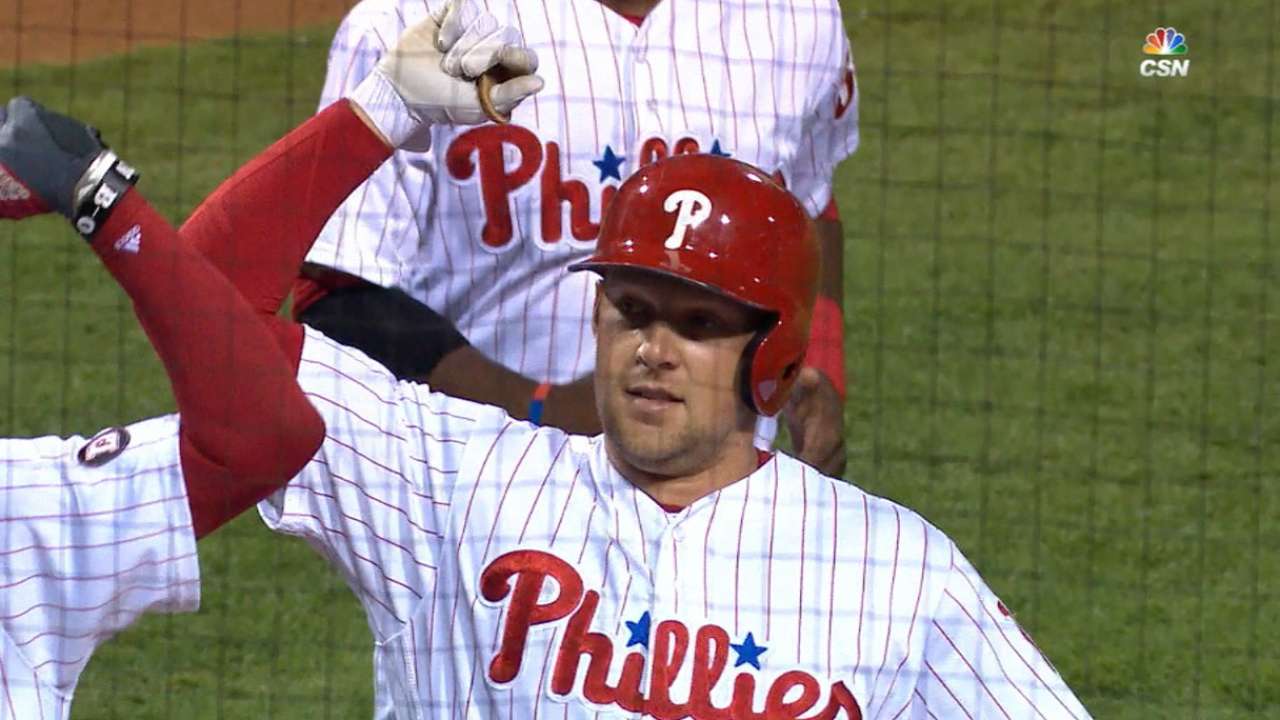 Hoskins' record 18 homers
