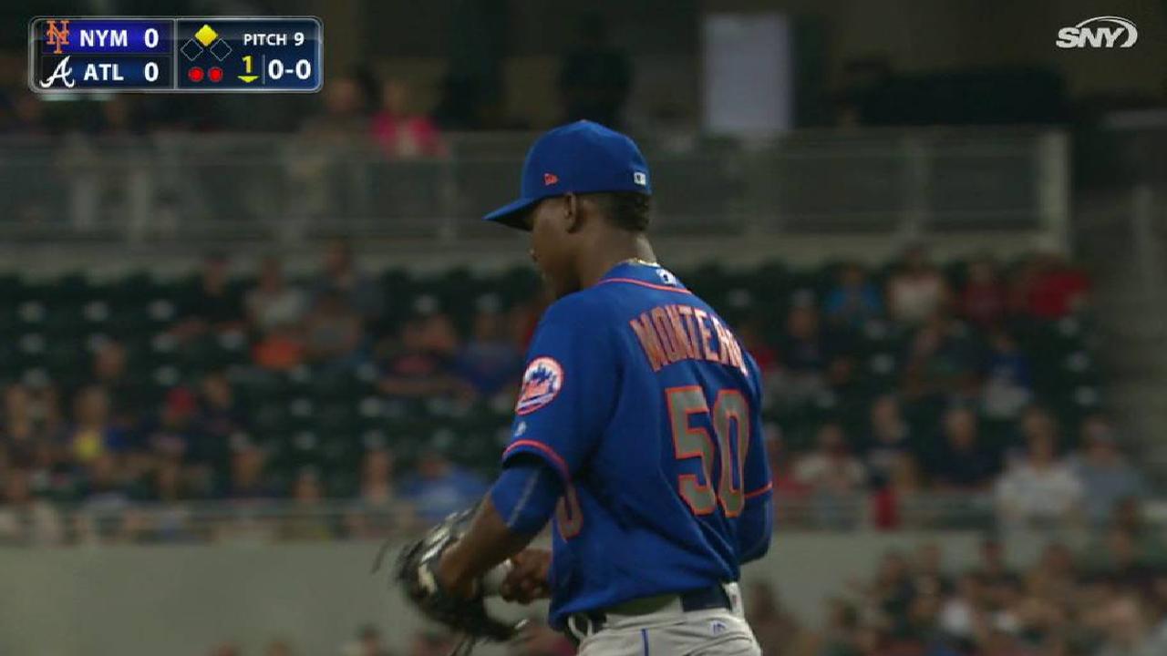 Montero labors with pitch count, exits in 5th