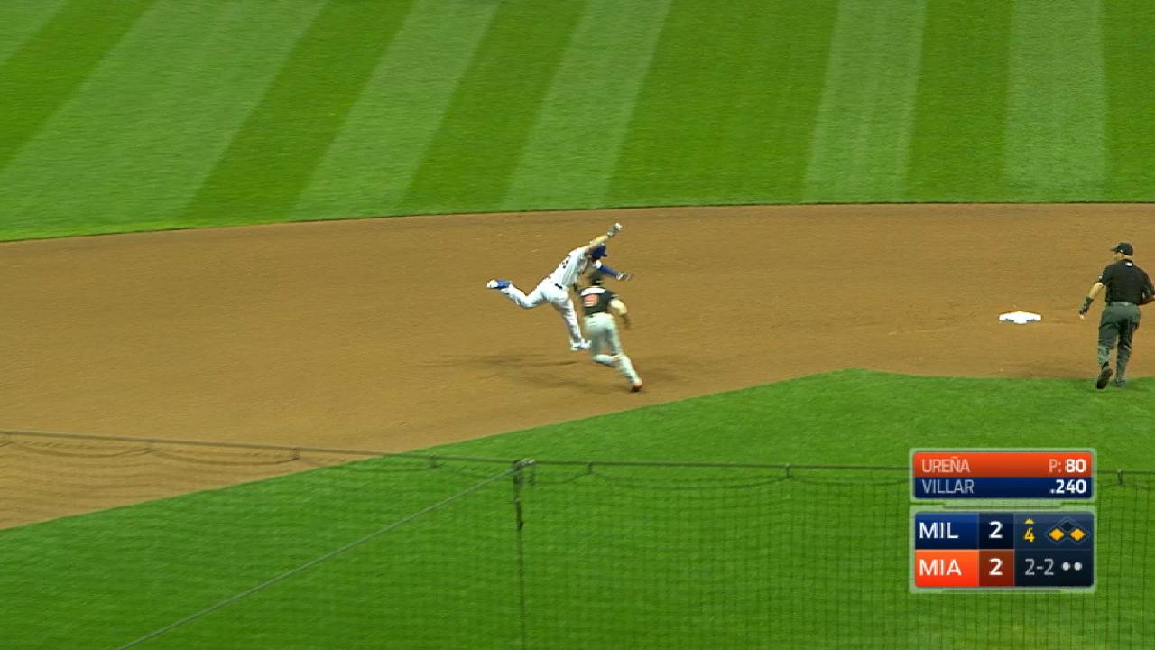 Marlins' peculiar play