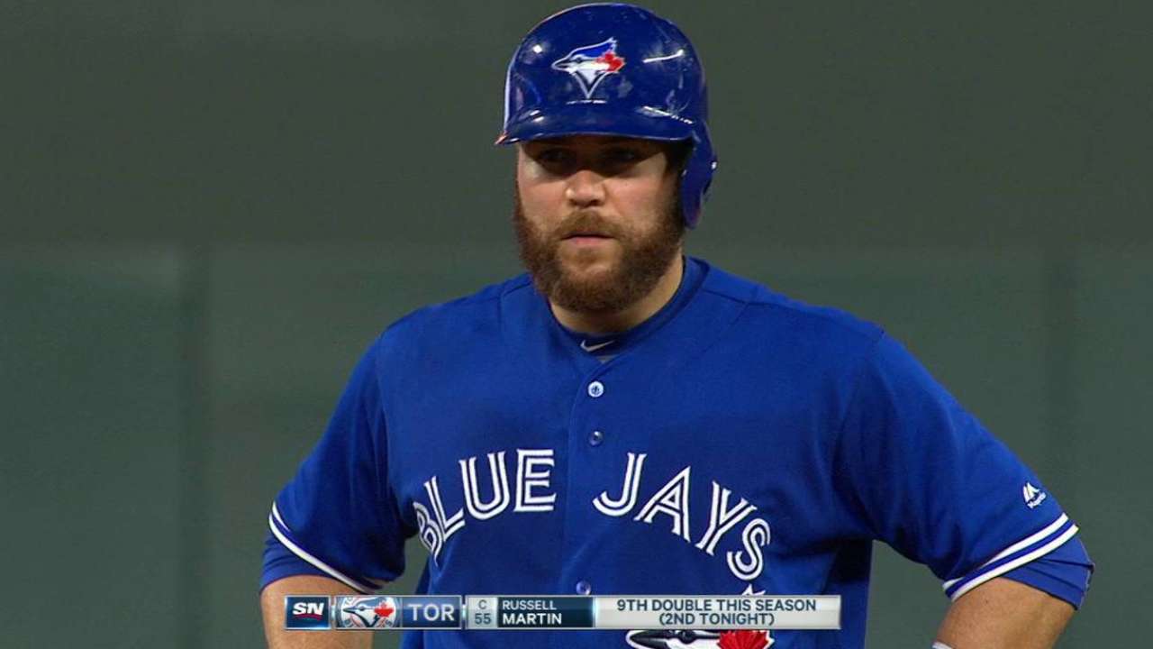 Martin's game-tying double