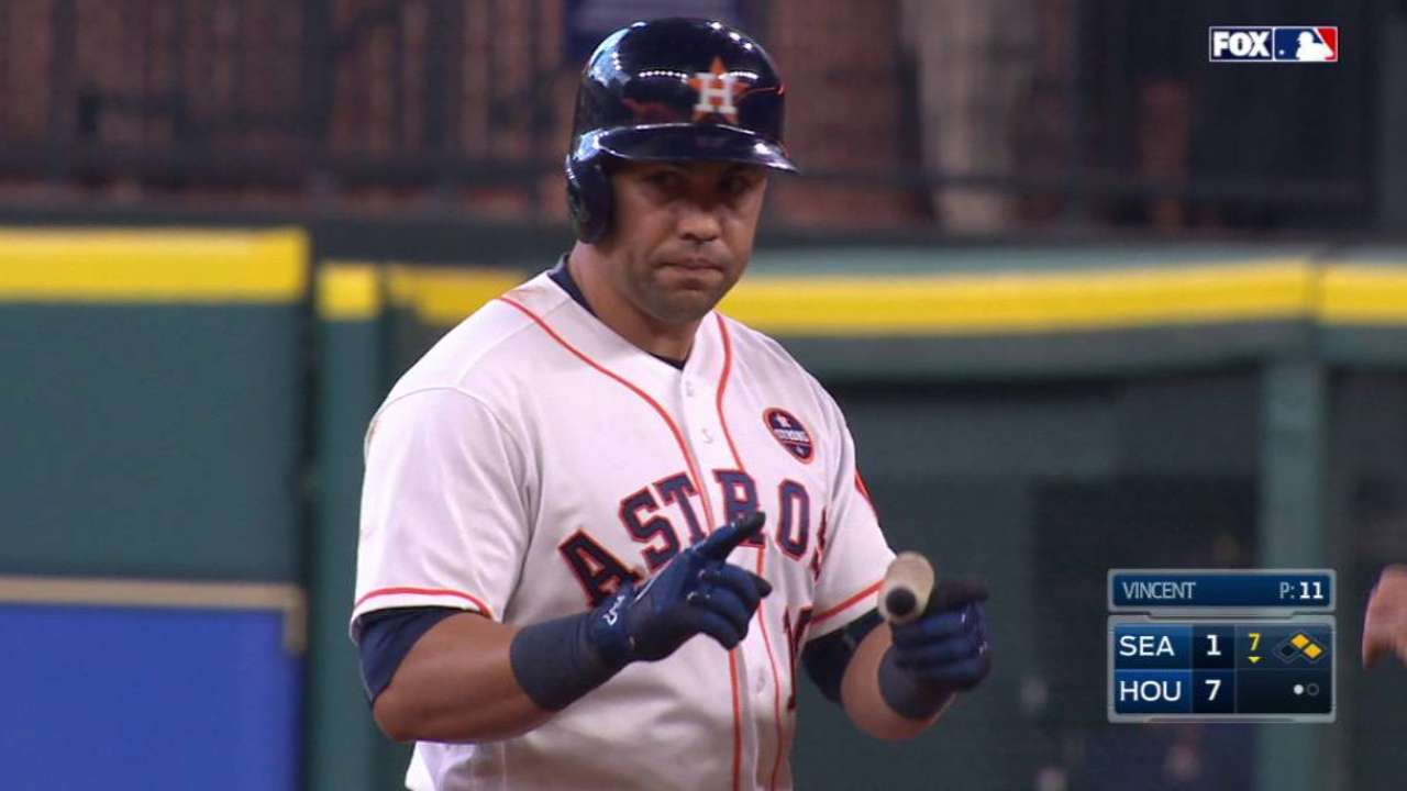 Beltran's RBI double