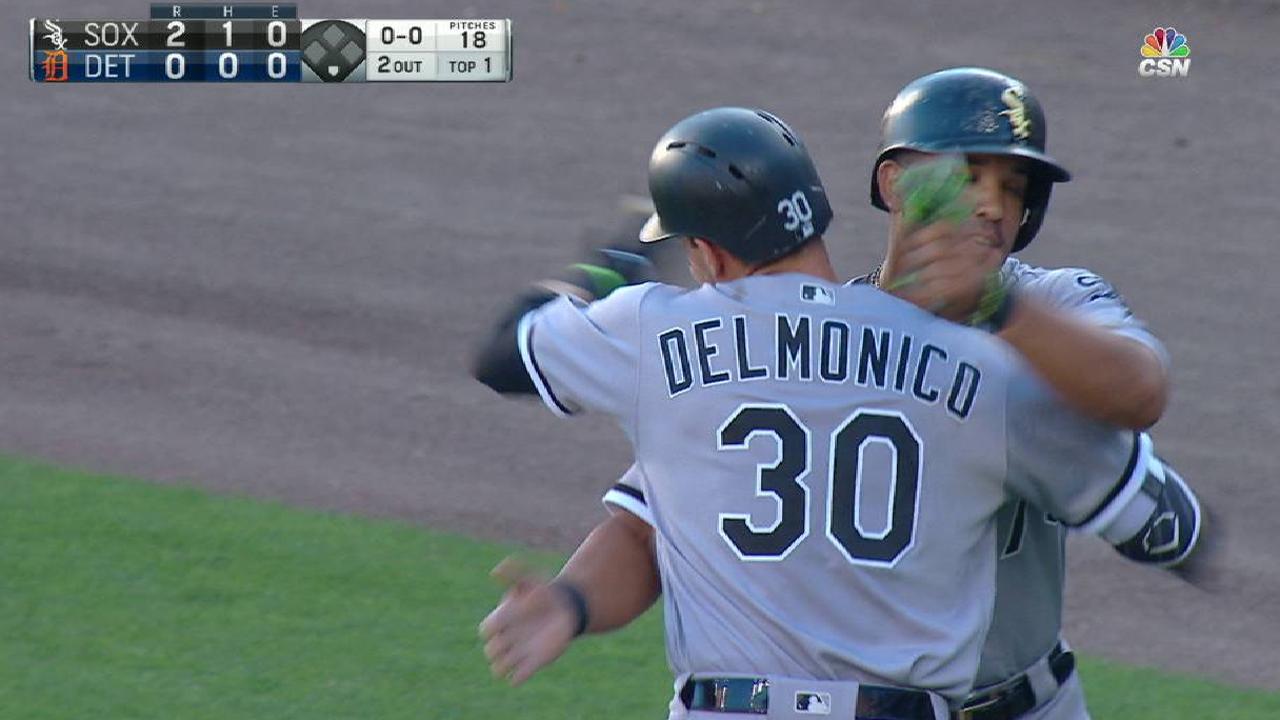 Delmonico's two-run home run