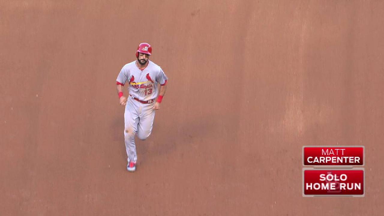Carpenter's solo home run