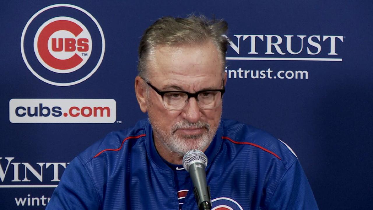 Maddon on Hendricks' performance