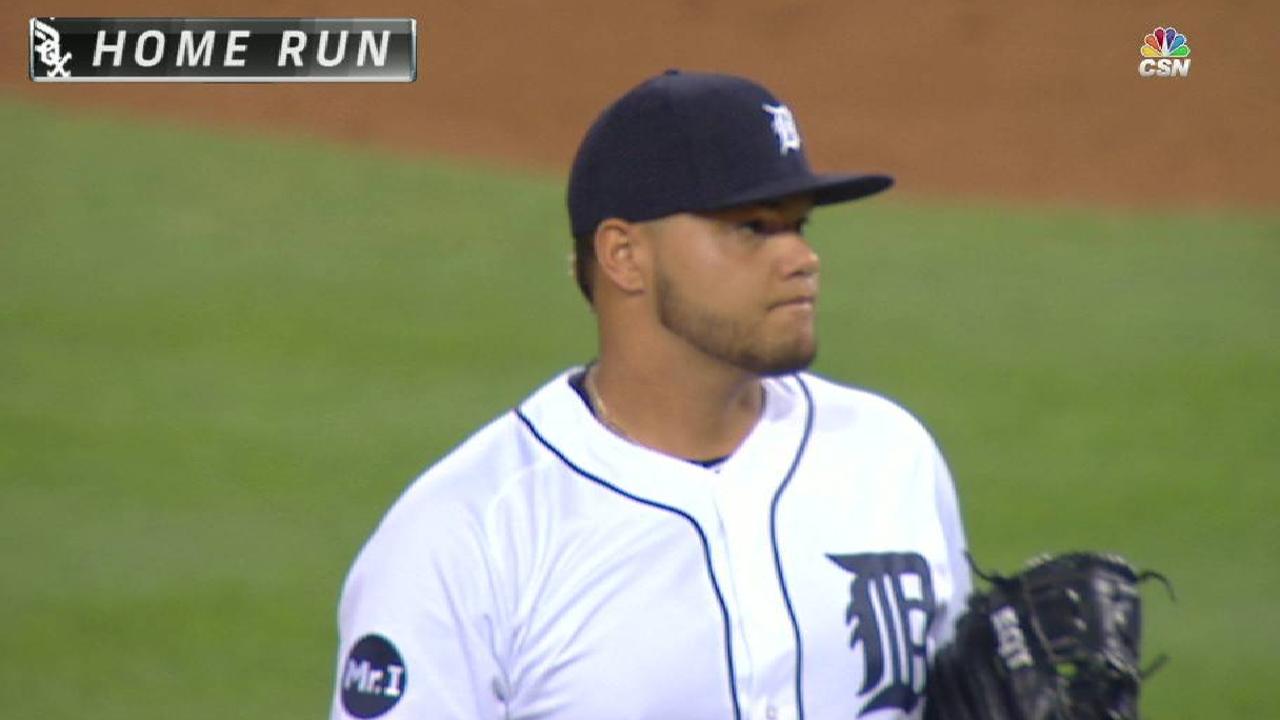 Davidson's solo home run
