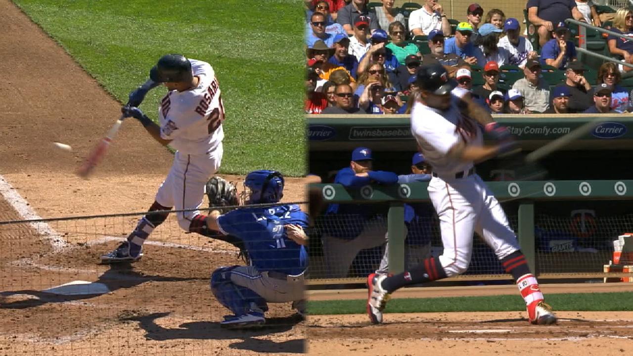 Rosario, Buxton go back-to-back