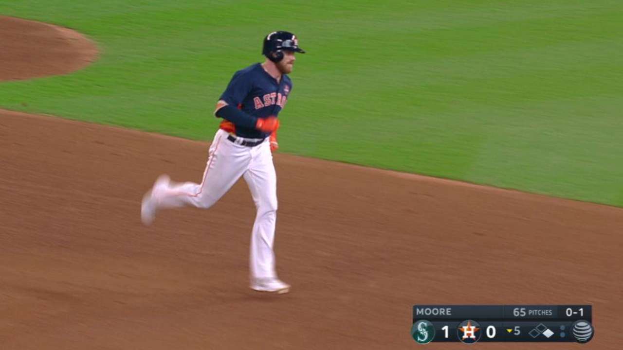Fisher's two-run homer