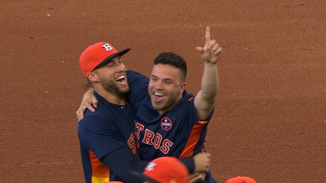 Astros se proclaman campeones del Oeste de la Liga Americana