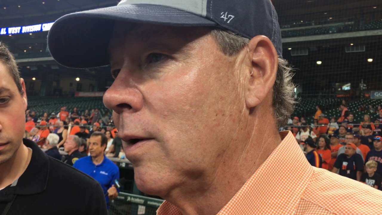 Crane on Astros clinching