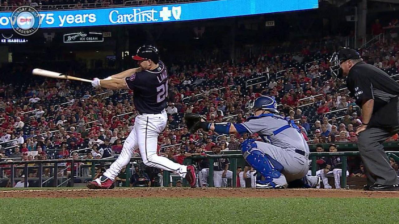 Lind's two-run home run