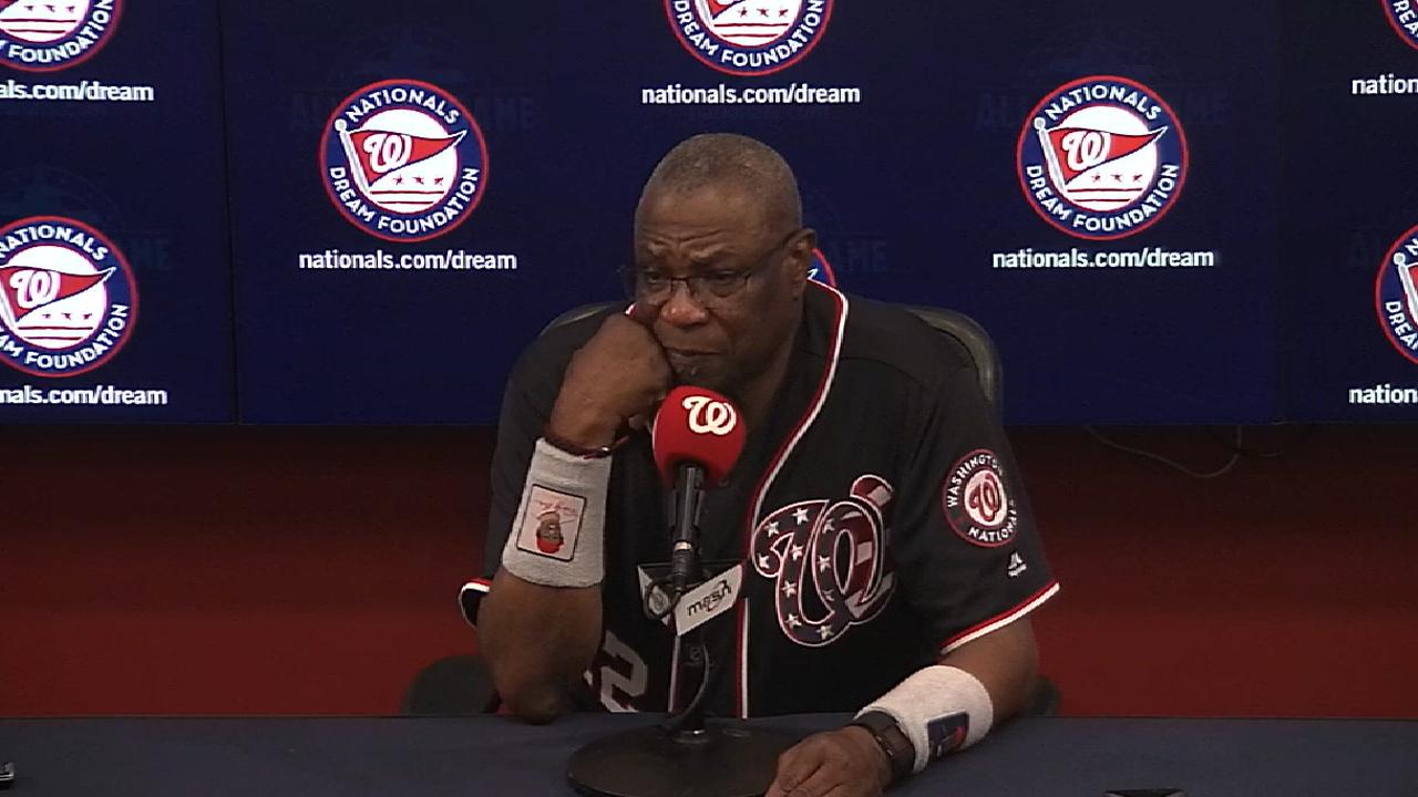 Baker on Nats homering late