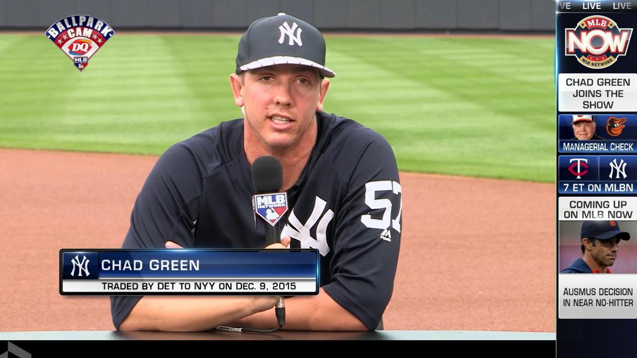 Chad Green joins MLB Now