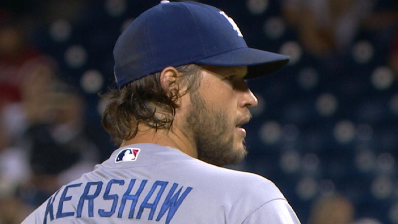 Kershaw K's six in six frames