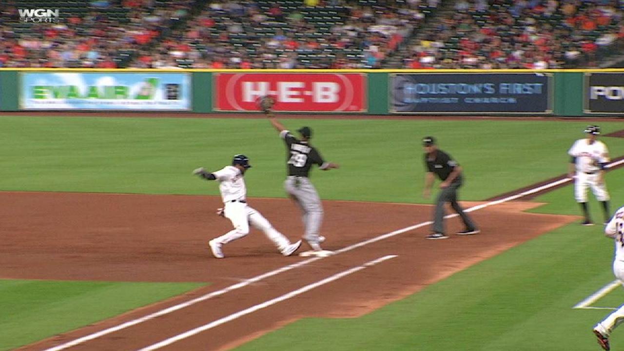 Anderson's heads-up double play