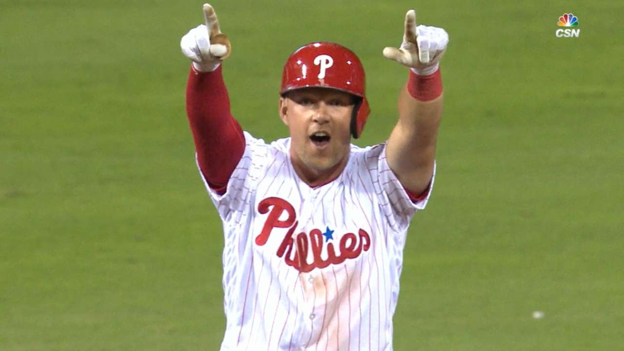 Hoskins' go-ahead double