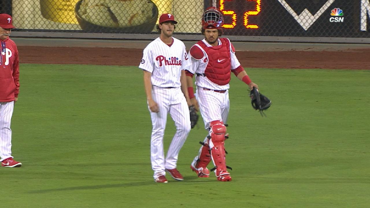 Nola's strong seven-inning start