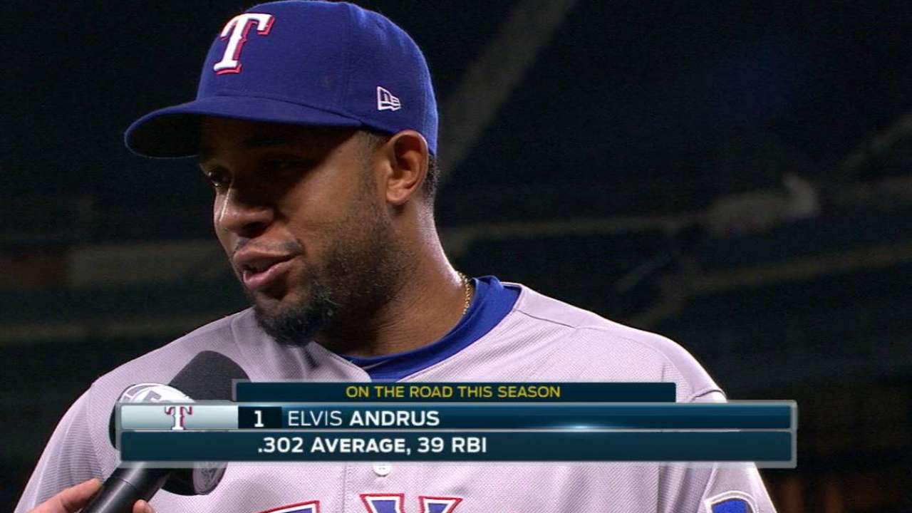 Andrus on the 3-1 win