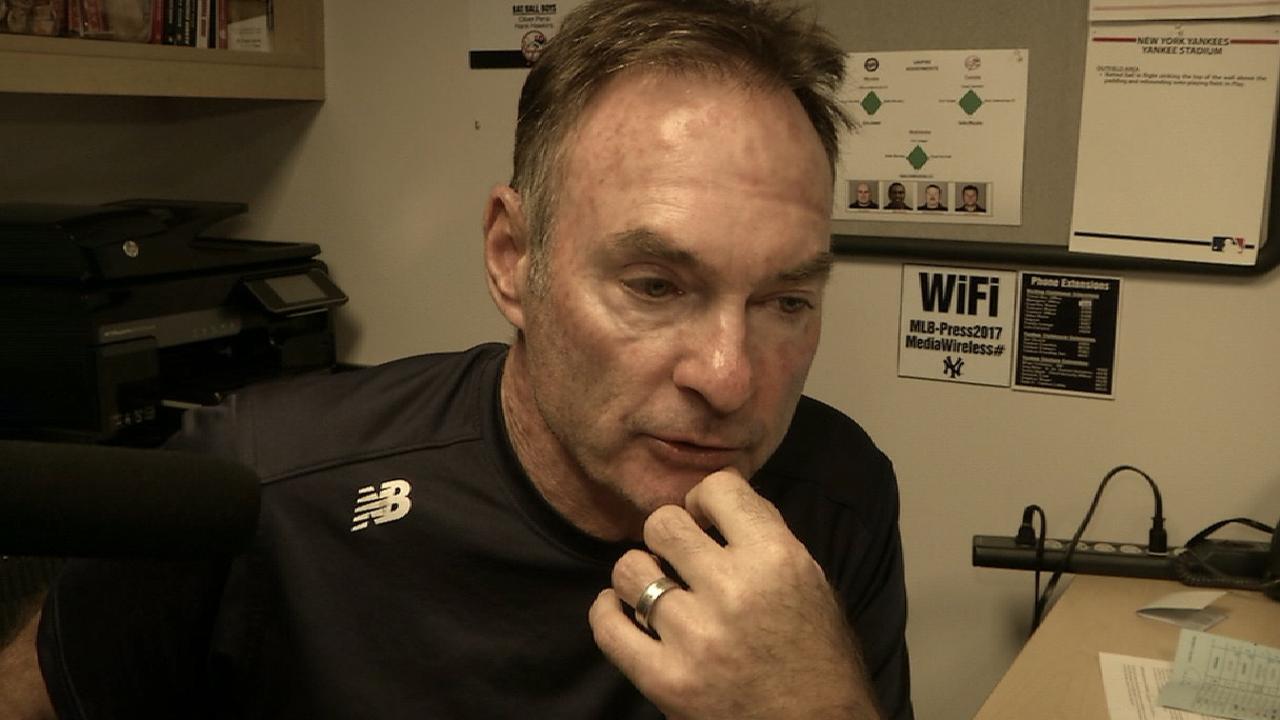 Molitor on being swept by Yanks