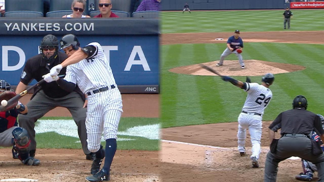 Judge's 45th HR helps Yanks sweep Twins