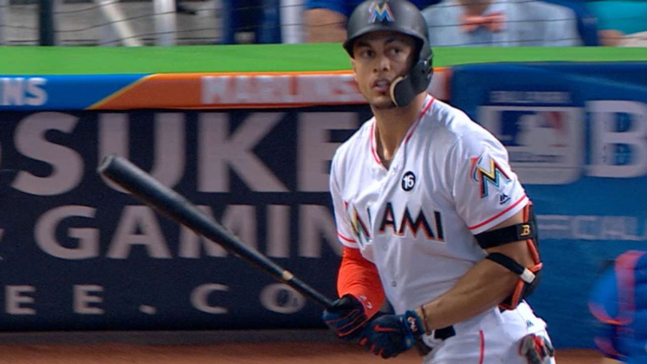 All 56 of Stanton's home runs