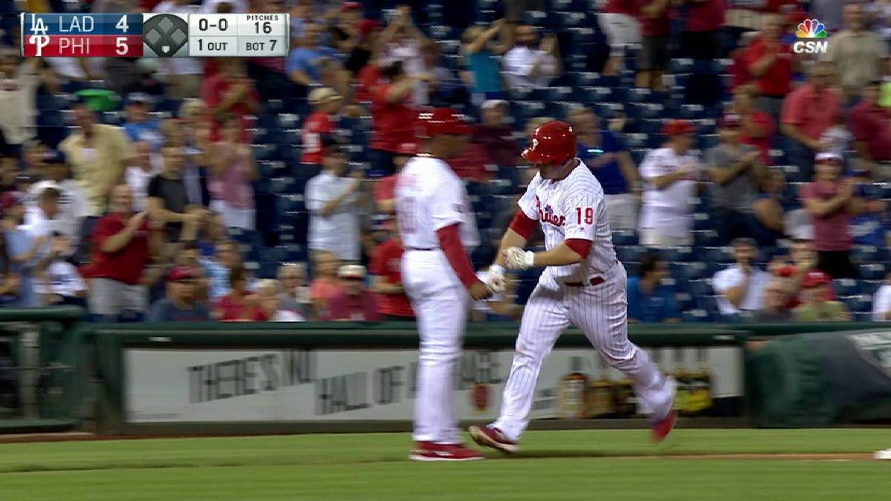 Joseph's homer gives Phils lead