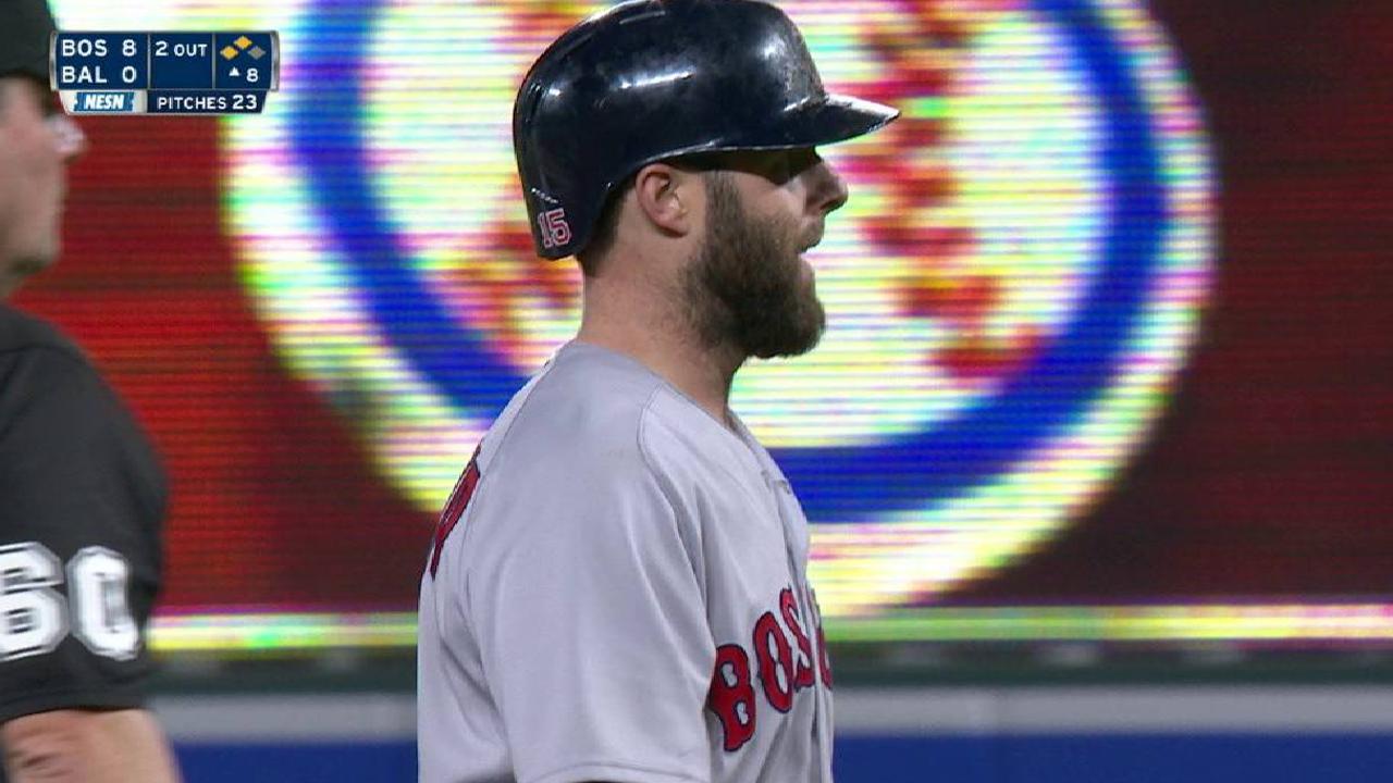 Pedroia's two-run double