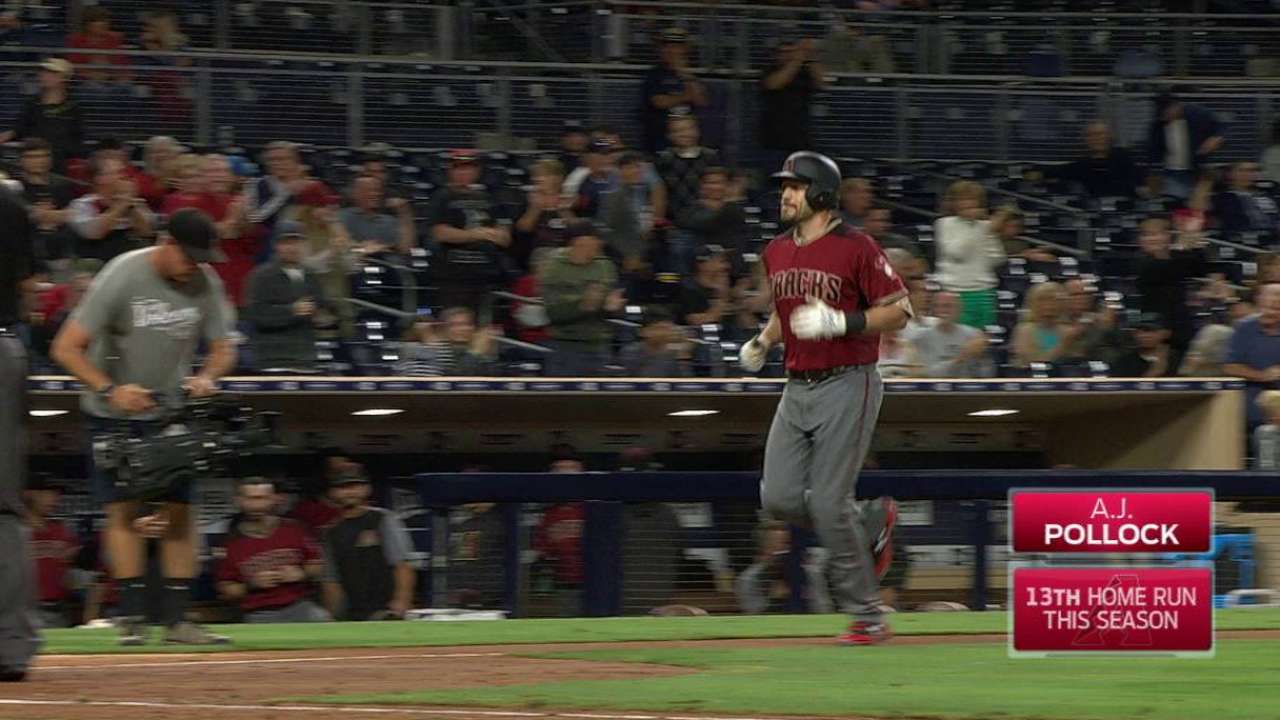 Pollock locked in at perfect time for D-backs