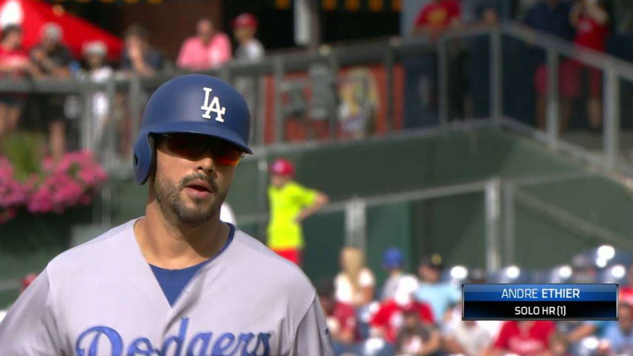 Ethier's game-tying roundtripper