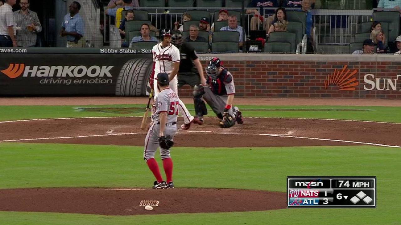 Roark fans Camargo