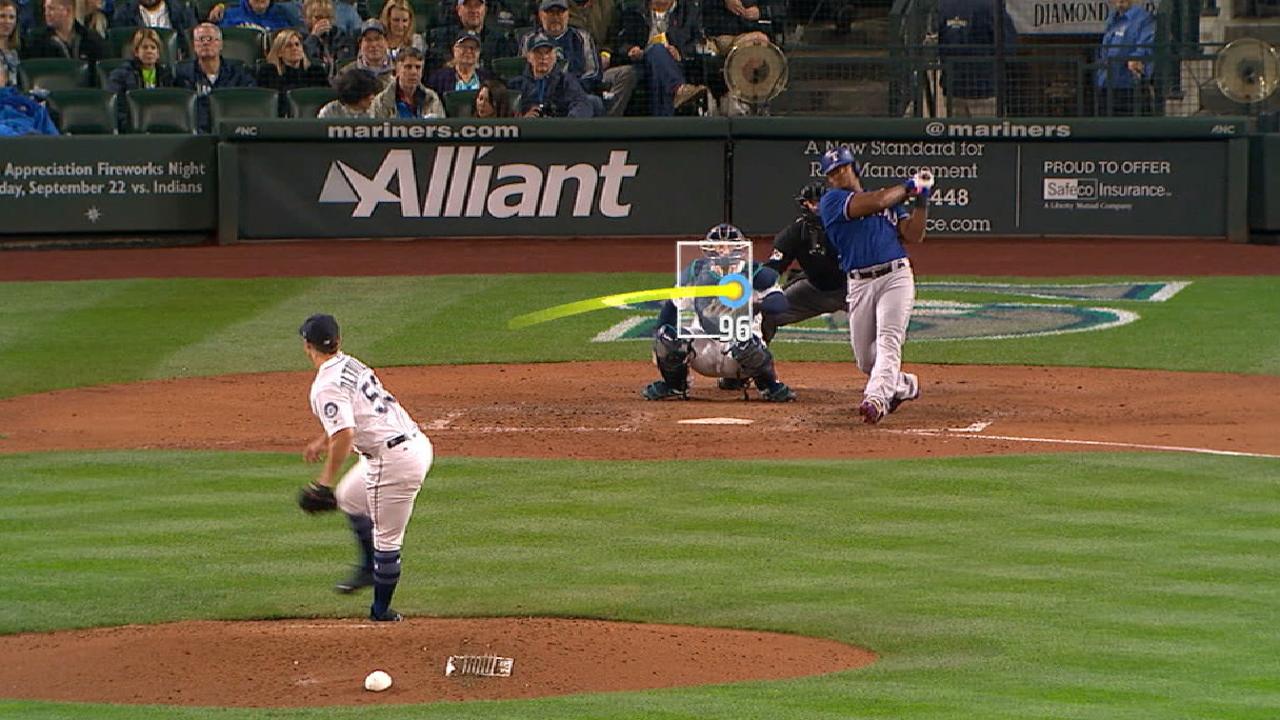 Beltré y Hamels brillaron en la victoria de Rangers sobre Marineros