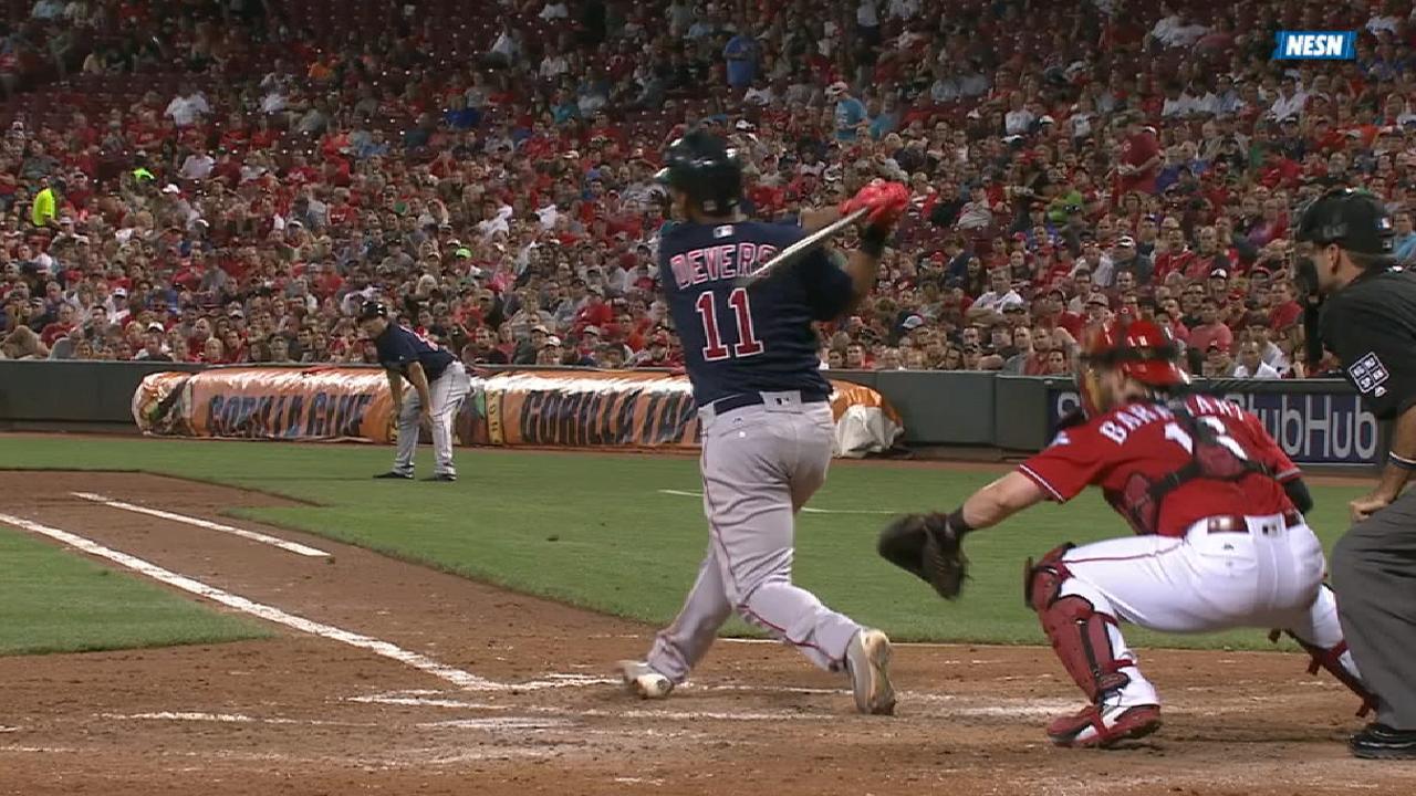 Medias Rojas mantienen liderazgo al ganar a Rojos con HR de Devers