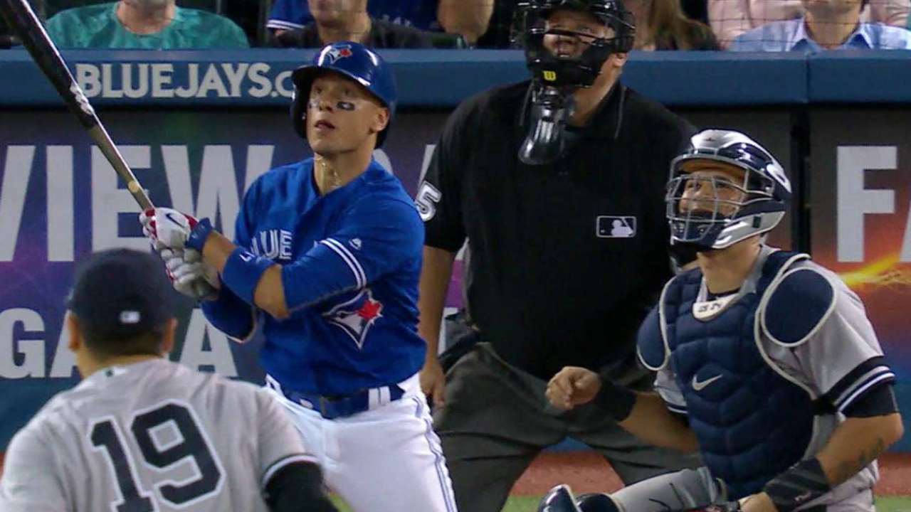 Jays slam Tanaka, put Yankees' clinch on hold