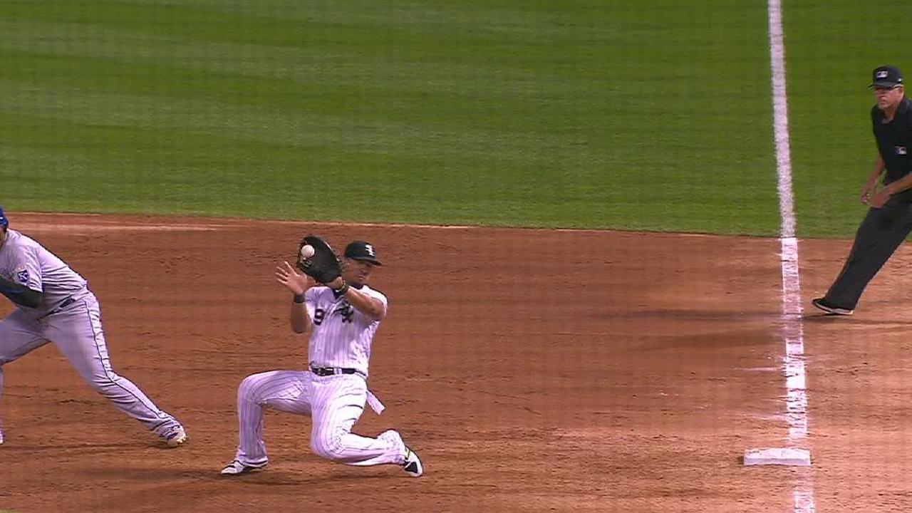 Pregame work at SS, 3B helped Abreu at 1B