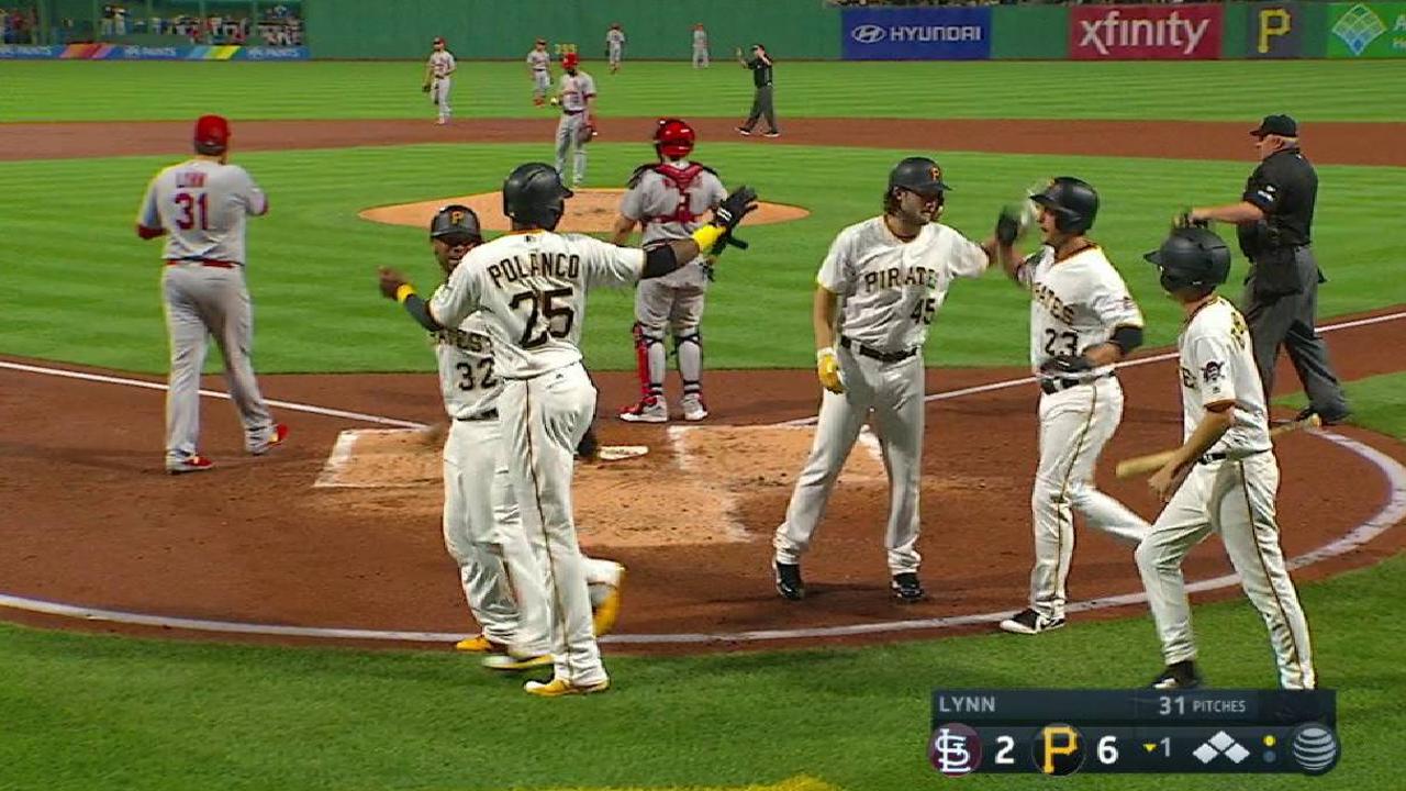 Bates de Piratas le pusieron fin a racha victoriosa de Cardenales
