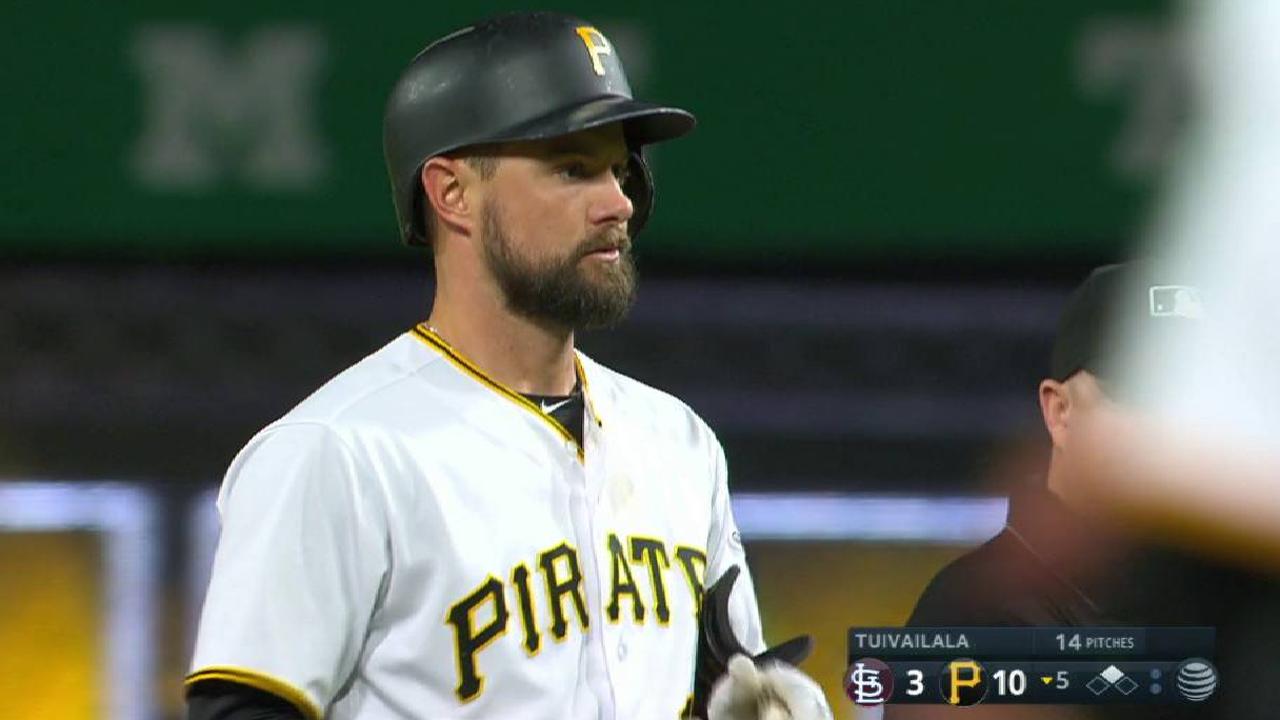 Mercer's RBI double