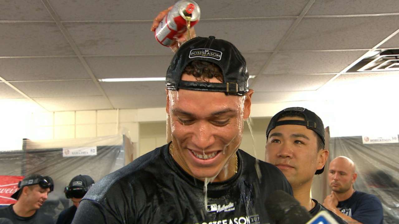 Judge on first time in playoffs