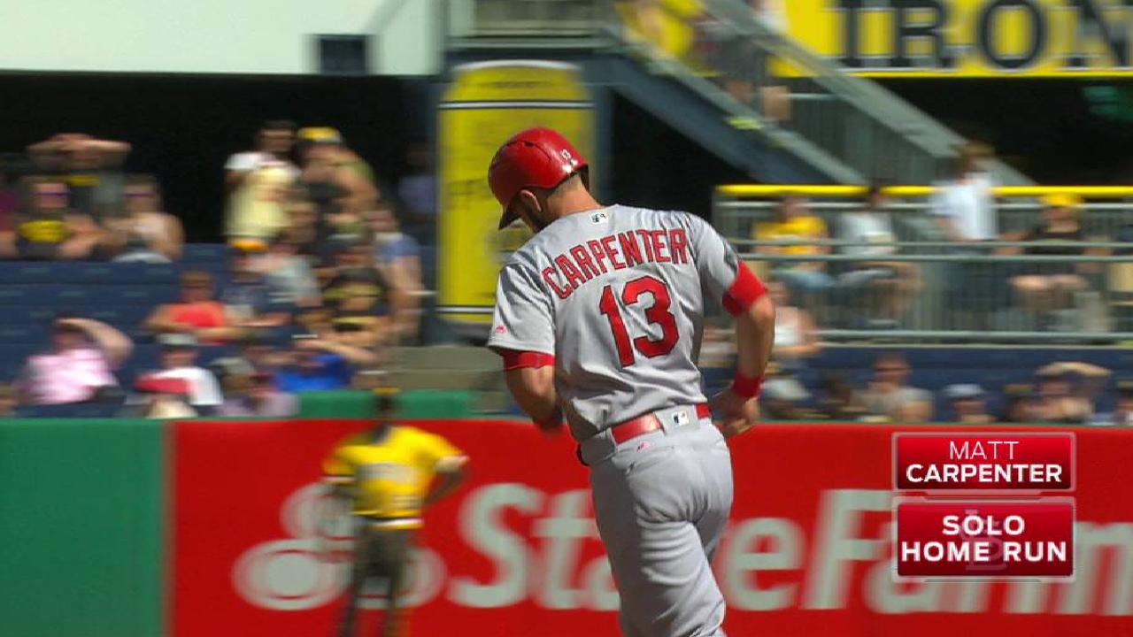 Carpenter's solo home run