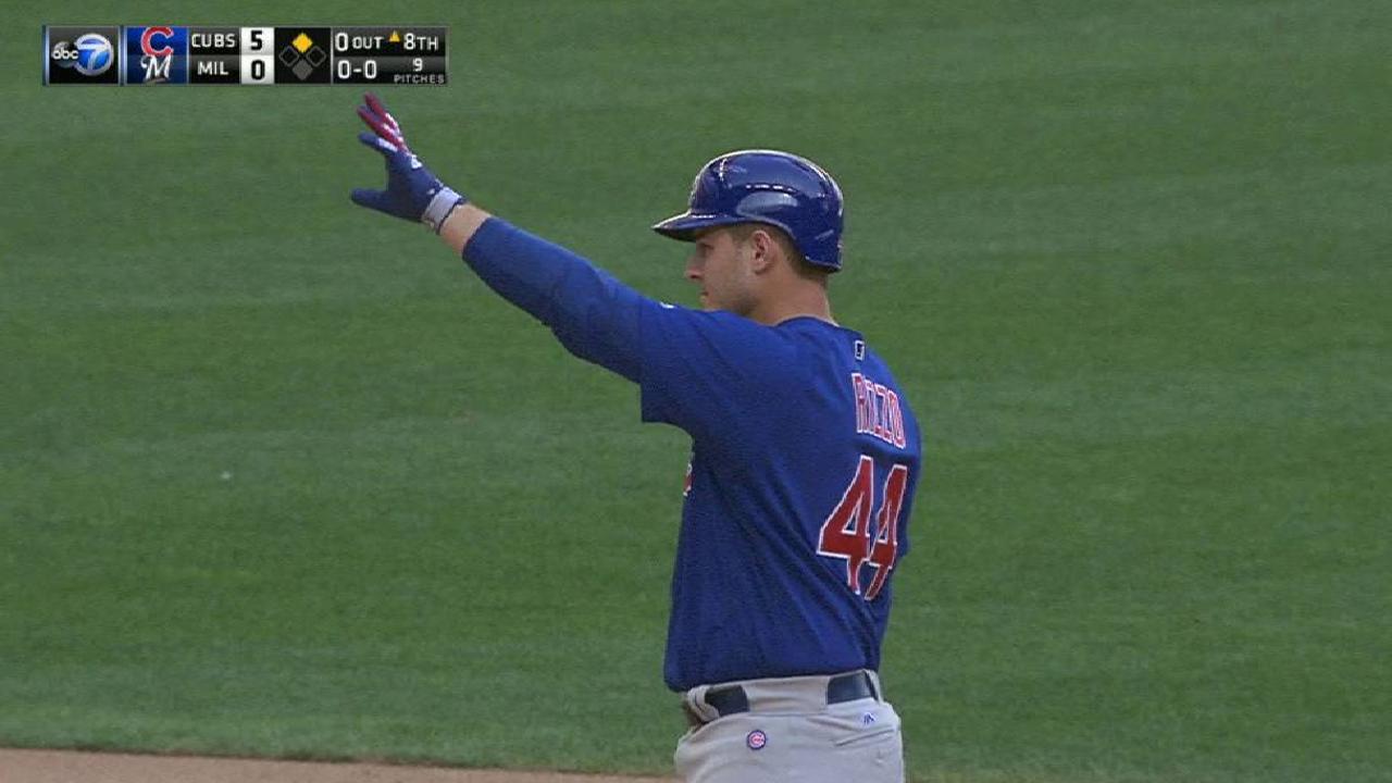 Rizzo's two-run double