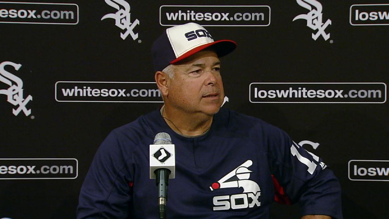 Renteria on Giolito's pitching