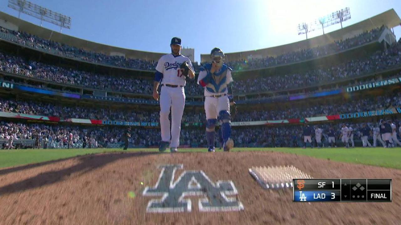 Morrow an unexpected cog in Dodgers' bullpen