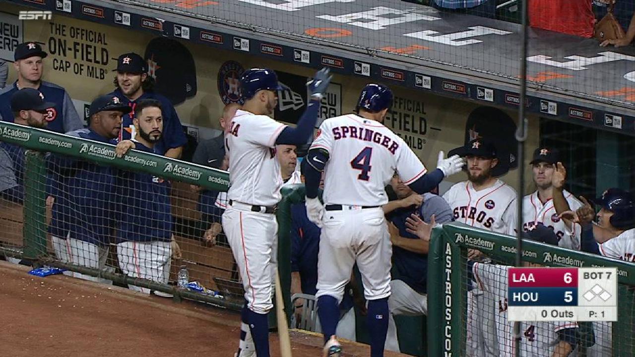Springer's solo shot to right