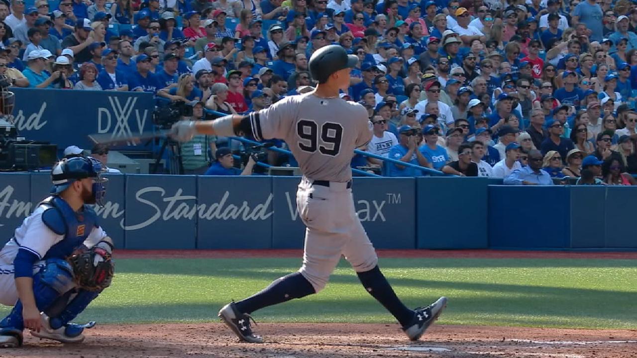 Resurgent Judge is AL Player of Week