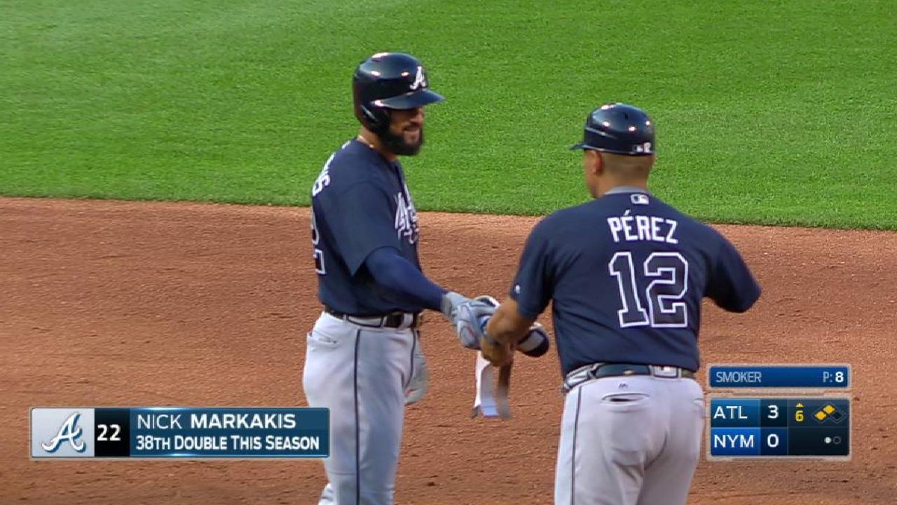 Markakis' two-run double
