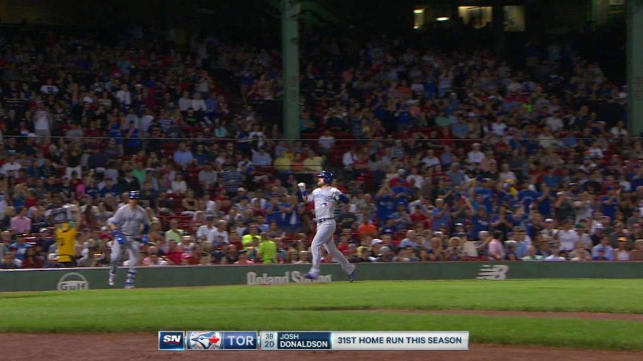 Magic number stays at 3 as Sox fall to Jays
