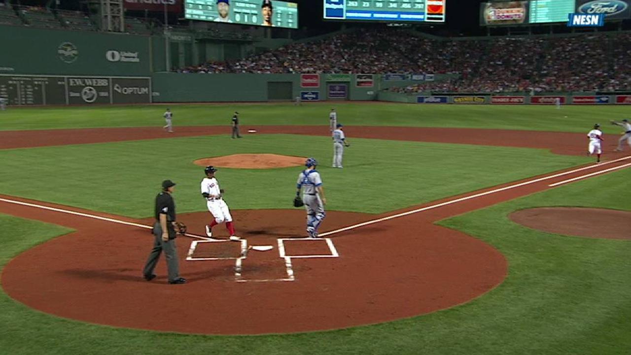Betts' 100th RBI